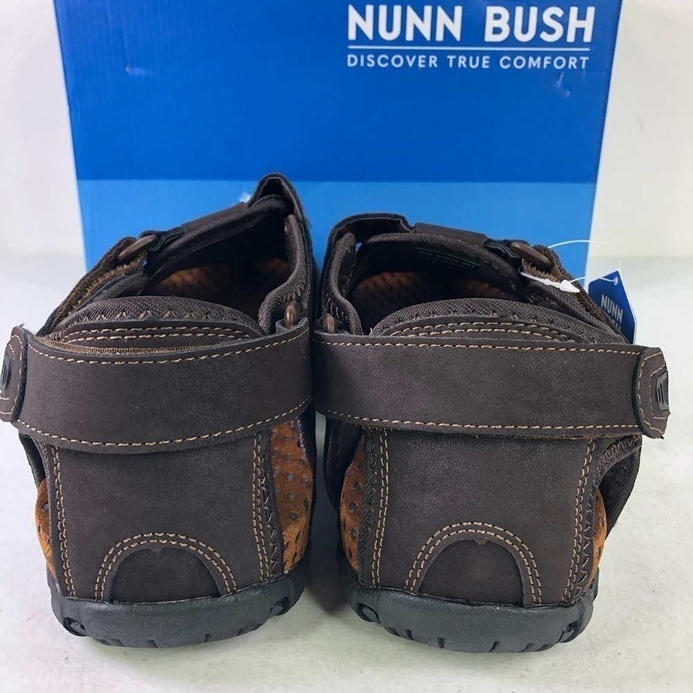 Nunn Bush Riobravo Brown Sandal Walking Shoes - Picture 7 of 9